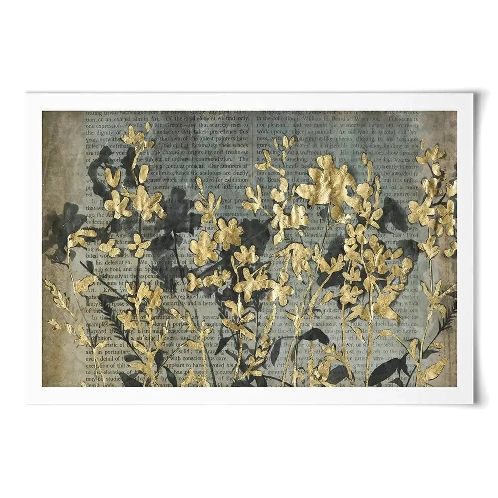 Moonlit Flower Field Art Print Moonlit Flower Field Art Print wall art product Jennifer Goldberger