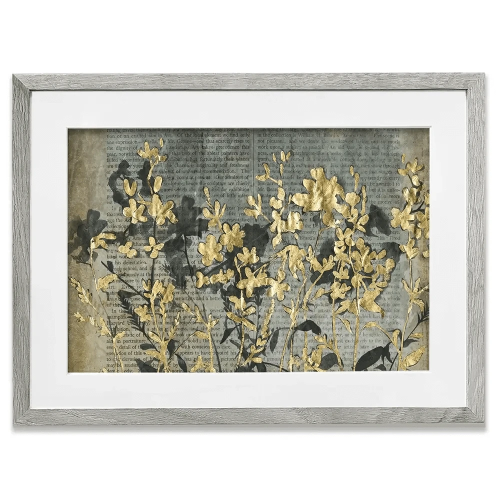 Moonlit Flower Field Framed Art Print Moonlit Flower Field Framed Art Print wall art product Jennifer Goldberger