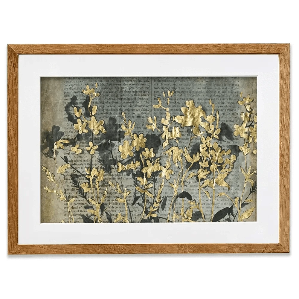 Moonlit Flower Field Framed Art Print Moonlit Flower Field Framed Art Print wall art product Jennifer Goldberger