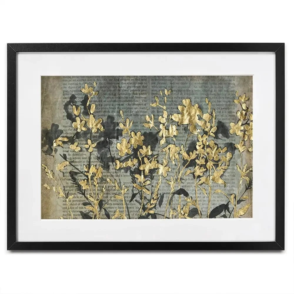Moonlit Flower Field Framed Art Print Moonlit Flower Field Framed Art Print wall art product Jennifer Goldberger