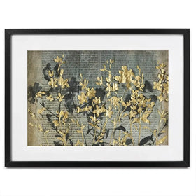 Moonlit Flower Field Framed Art Print Moonlit Flower Field Framed Art Print wall art product Jennifer Goldberger