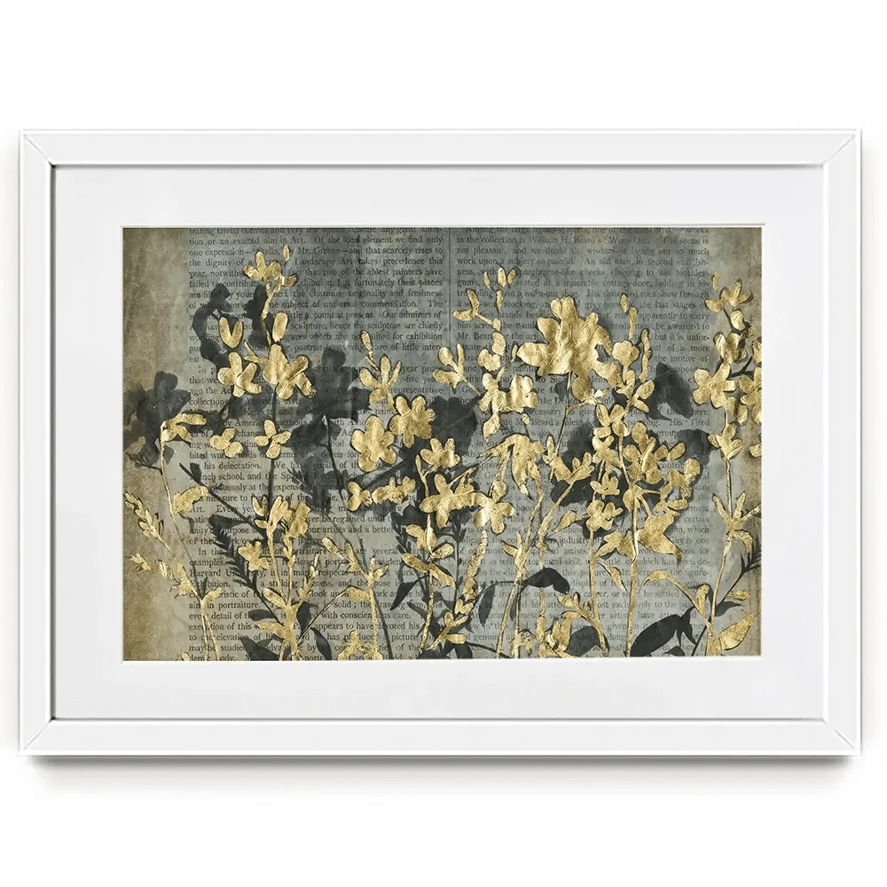 Moonlit Flower Field Framed Art Print Moonlit Flower Field Framed Art Print wall art product Jennifer Goldberger