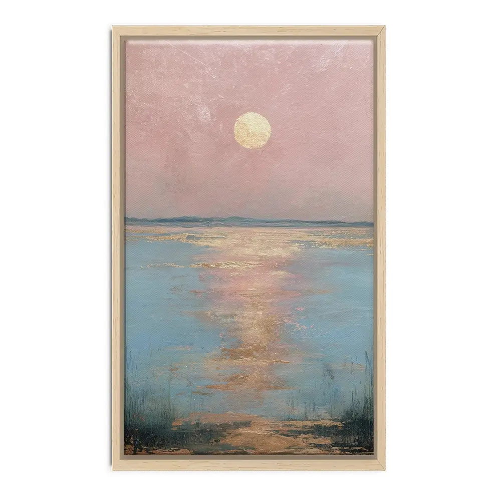 Moonlit Reflection Canvas Print Moonlit Reflection Canvas Print wall art product Svetlana Aleynikova