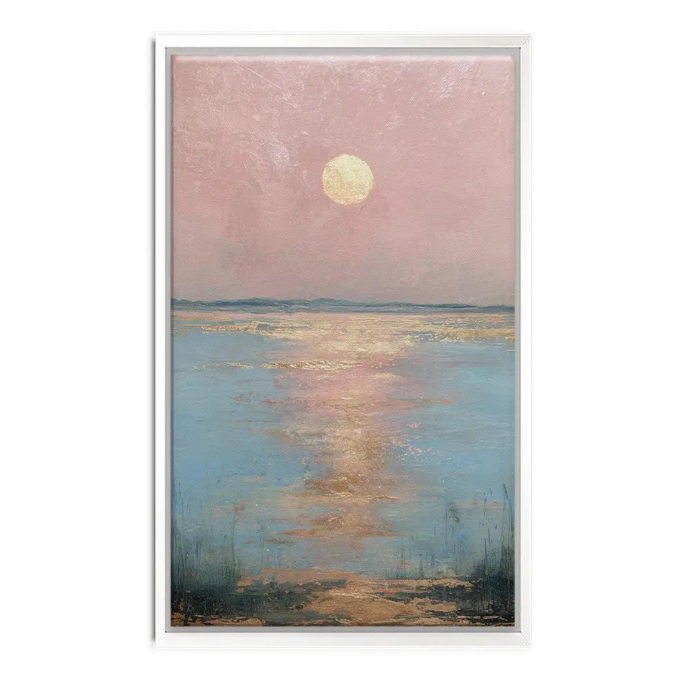 Moonlit Reflection Canvas Print Moonlit Reflection Canvas Print wall art product Svetlana Aleynikova