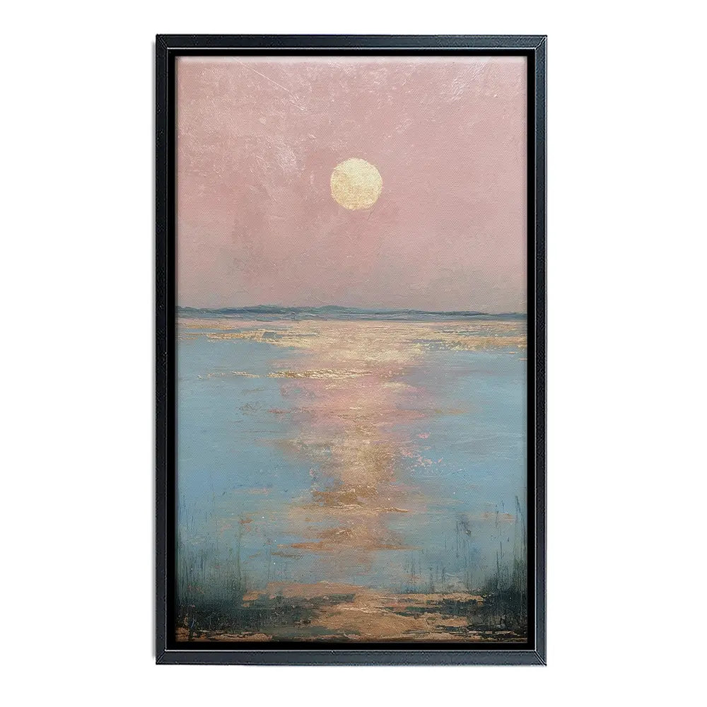 Moonlit Reflection Canvas Print Moonlit Reflection Canvas Print wall art product Svetlana Aleynikova