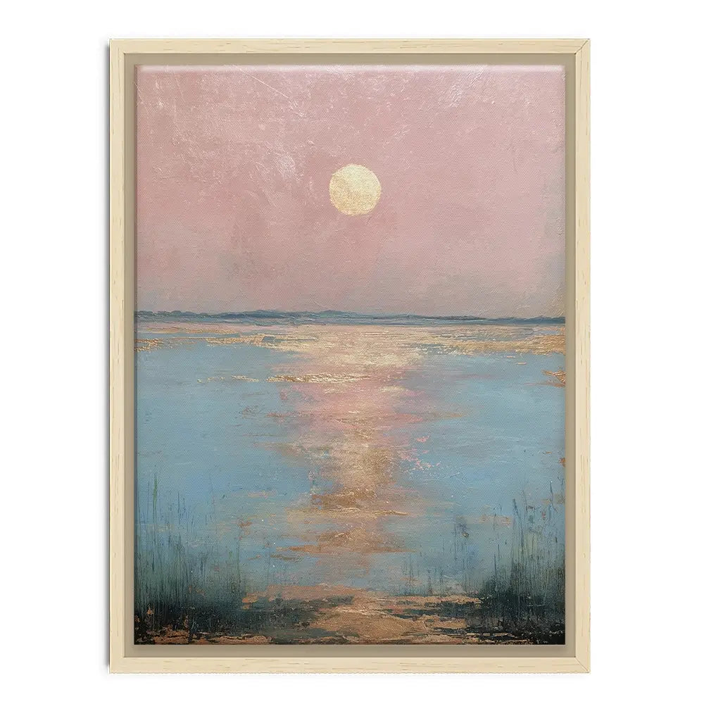 Moonlit Reflection Canvas Print Moonlit Reflection Canvas Print wall art product Svetlana Aleynikova