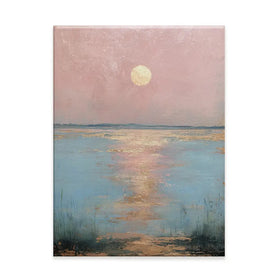 Moonlit Reflection Canvas Print Moonlit Reflection Canvas Print wall art product Svetlana Aleynikova