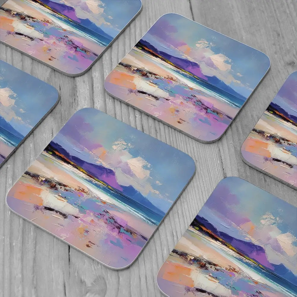 Morar Sands Coaster Set Morar Sands Coaster Set wall art product David Alexander Elder