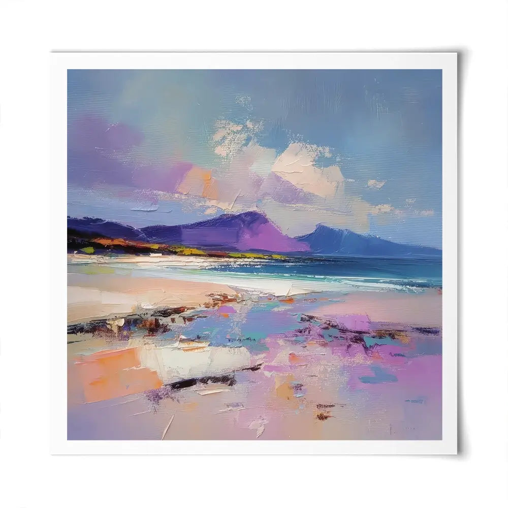 Morar Sands Square Art Print Morar Sands Square Art Print wall art product David Alexander Elder