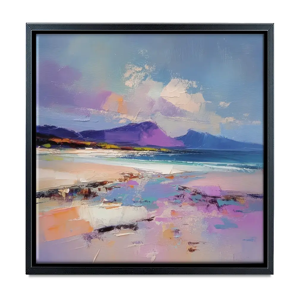 Morar Sands Square Canvas Print Morar Sands Square Canvas Print wall art product David Alexander Elder