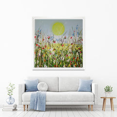 Morning Glory Canvas Print wall art product Liz Pangrazi Art