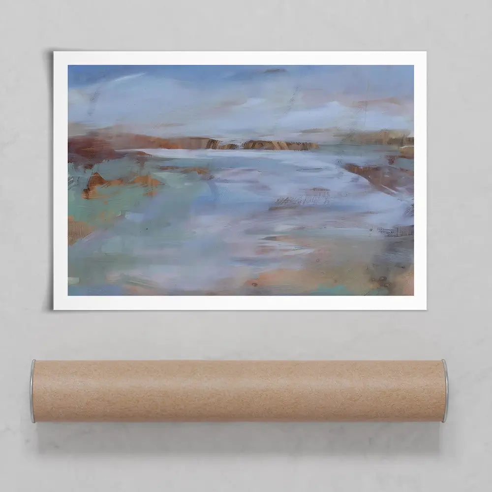 Morning Meditation Art Print Morning Meditation Art Print wall art product Tiffani Taylor - Independent