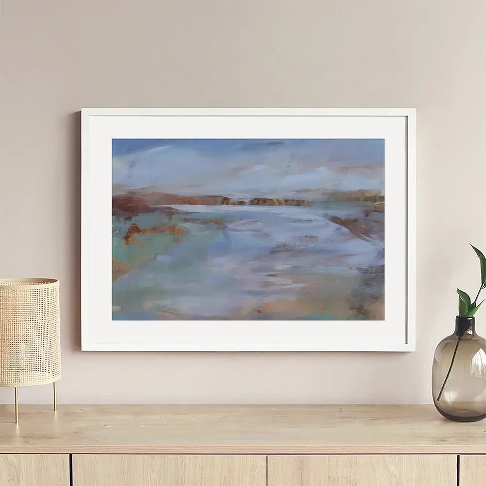 Morning Meditation Framed Art Print Morning Meditation Framed Art Print wall art product Tiffani Taylor - Independent