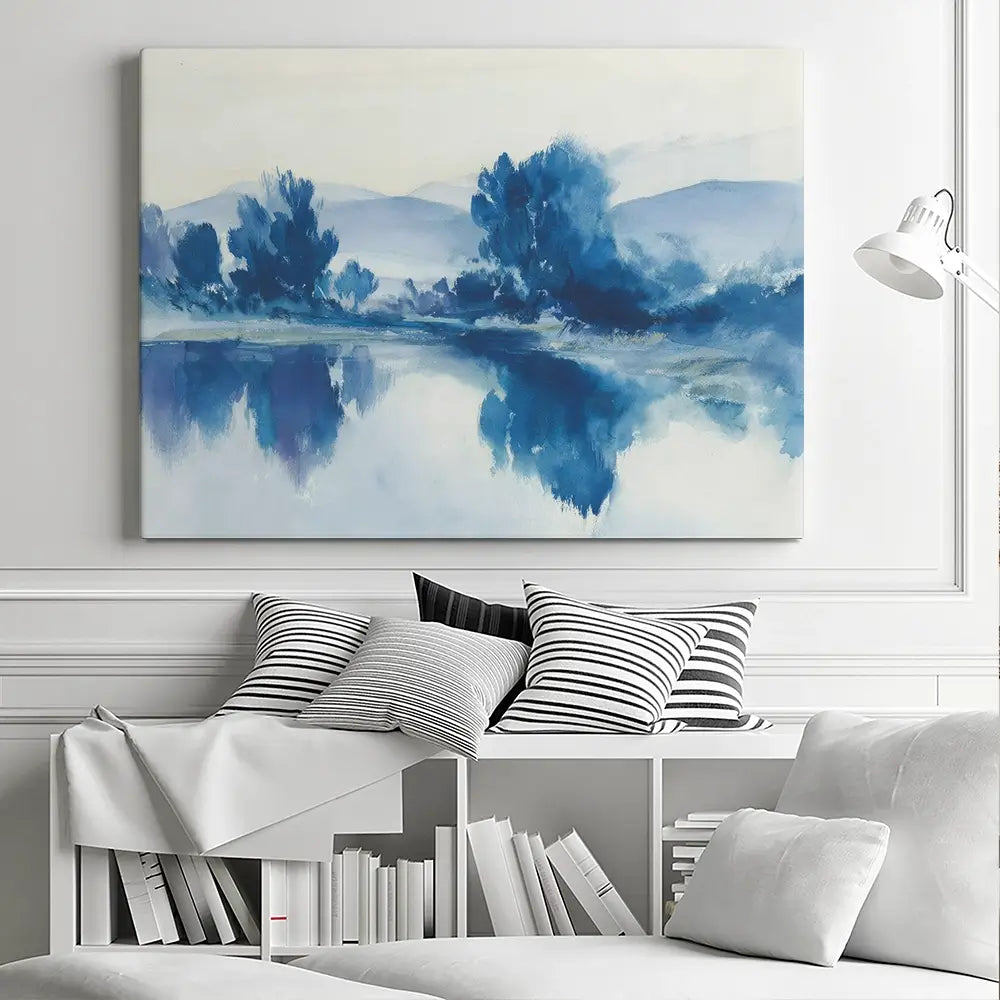 Morning On The River Canvas Print Morning On The River Canvas Print wall art product Sisi And Seb - Independent
