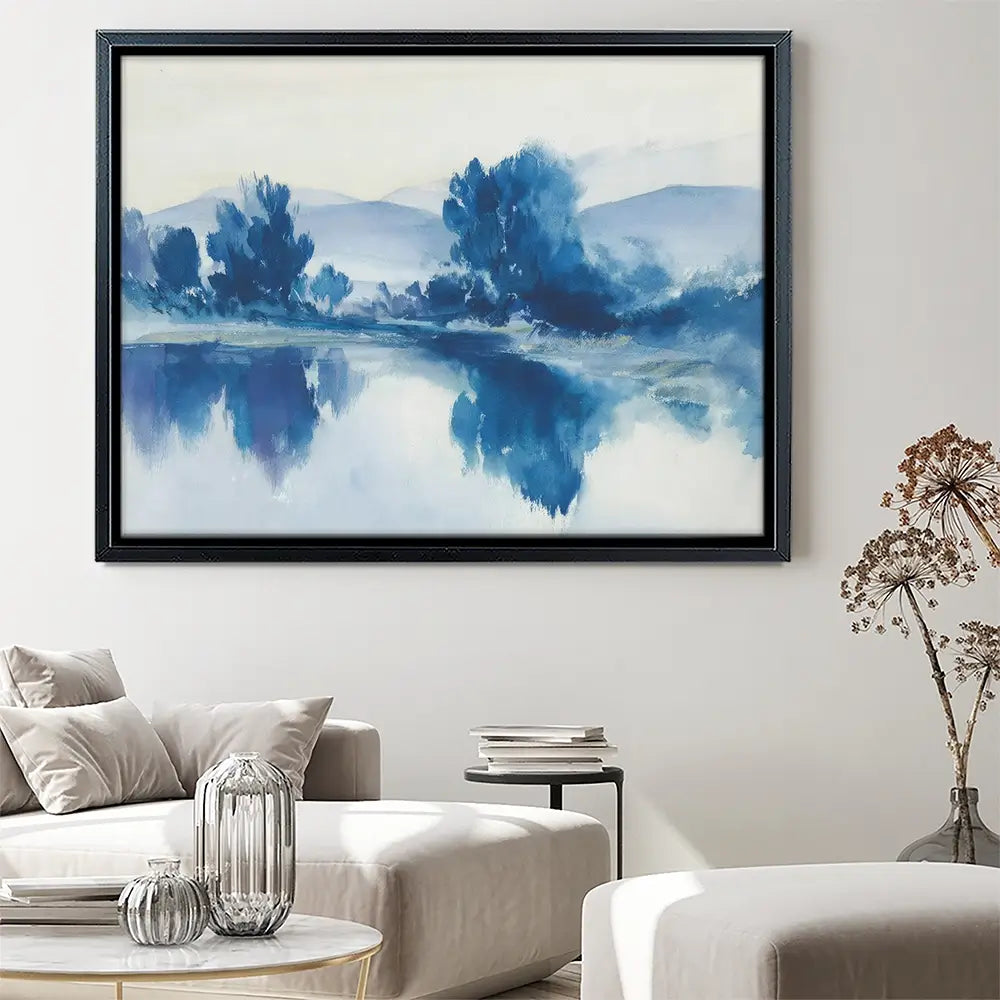 Morning On The River Canvas Print Morning On The River Canvas Print wall art product Sisi And Seb - Independent
