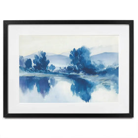 Morning On The River Framed Art Print Morning On The River Framed Art Print wall art product Sisi And Seb - Independent