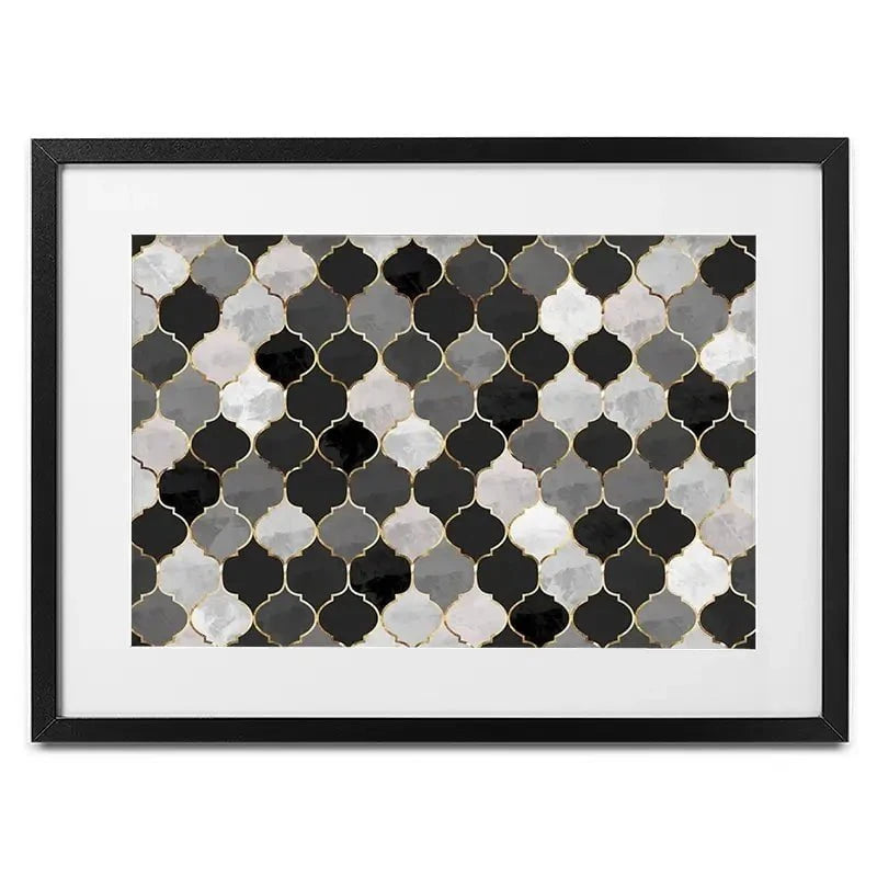 Morrocan Framed Art Print Morrocan Framed Art Print wall art product Sarah Manovski
