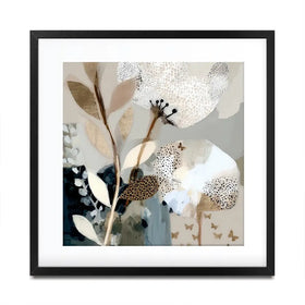 Moss Bloom Square Framed Art Print Moss Bloom Square Framed Art Print wall art product Bella Eve