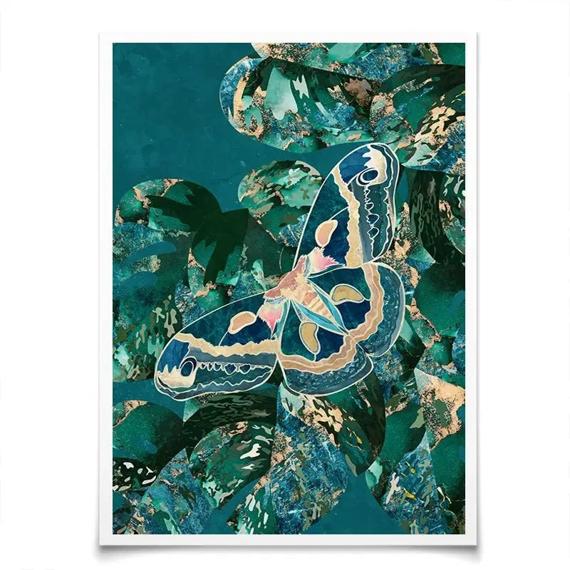 Moth Jungle Art Print Moth Jungle Art Print wall art product Sarah Manovski