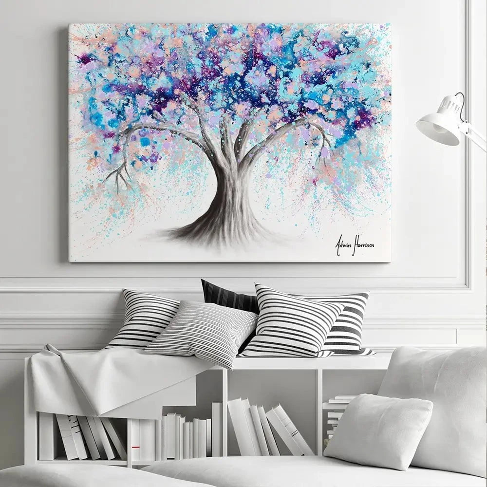 Motivational Soul Tree Canvas Print Motivational Soul Tree Canvas Print wall art product Ashvin Harrison