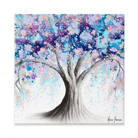 Motivational Soul Tree Square Canvas Print Motivational Soul Tree Square Canvas Print wall art product Ashvin Harrison