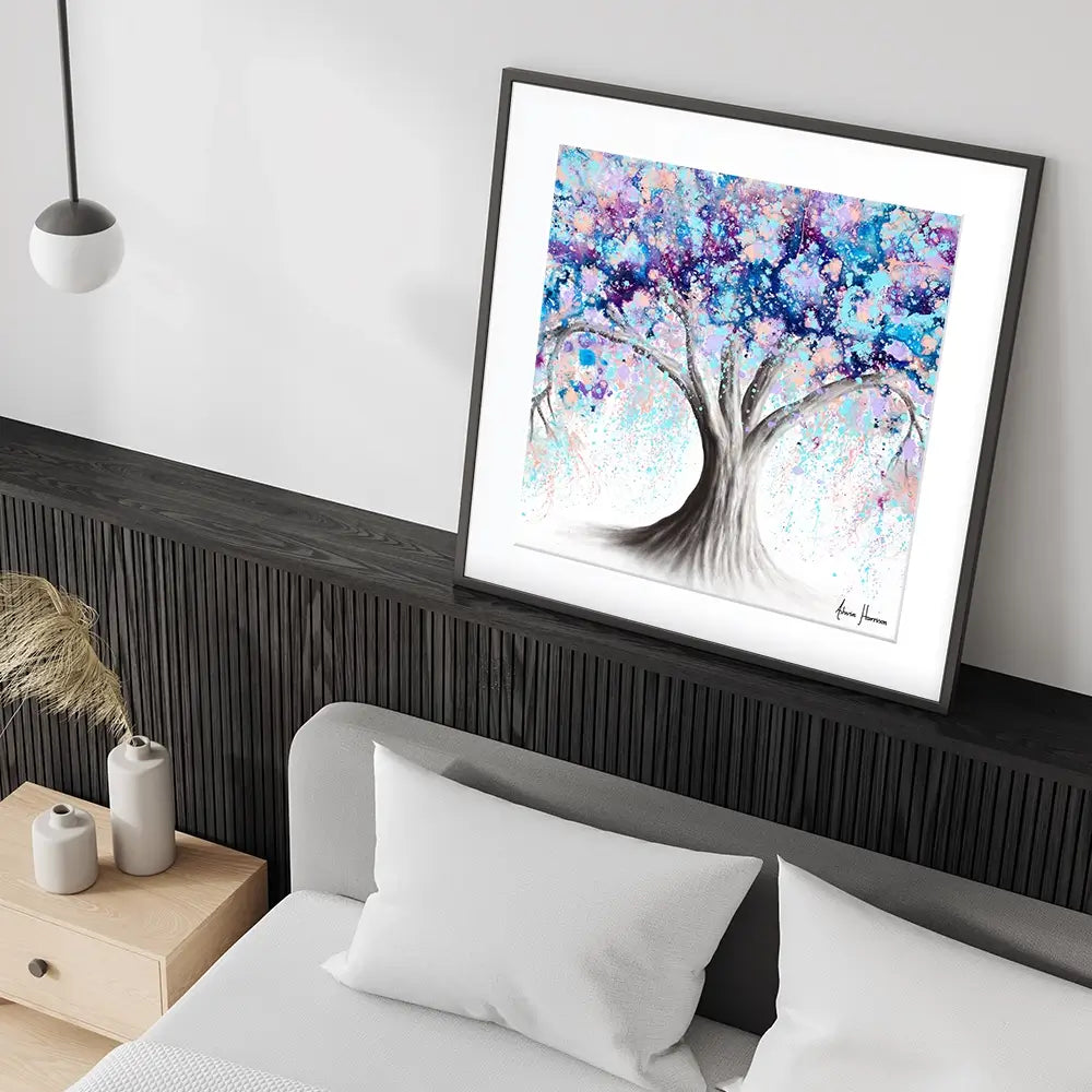 Motivational Soul Tree Square Framed Art Print Motivational Soul Tree Square Framed Art Print wall art product Ashvin Harrison