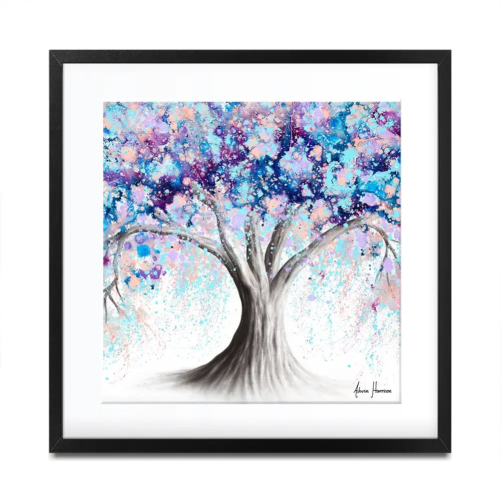 Motivational Soul Tree Square Framed Art Print Motivational Soul Tree Square Framed Art Print wall art product Ashvin Harrison