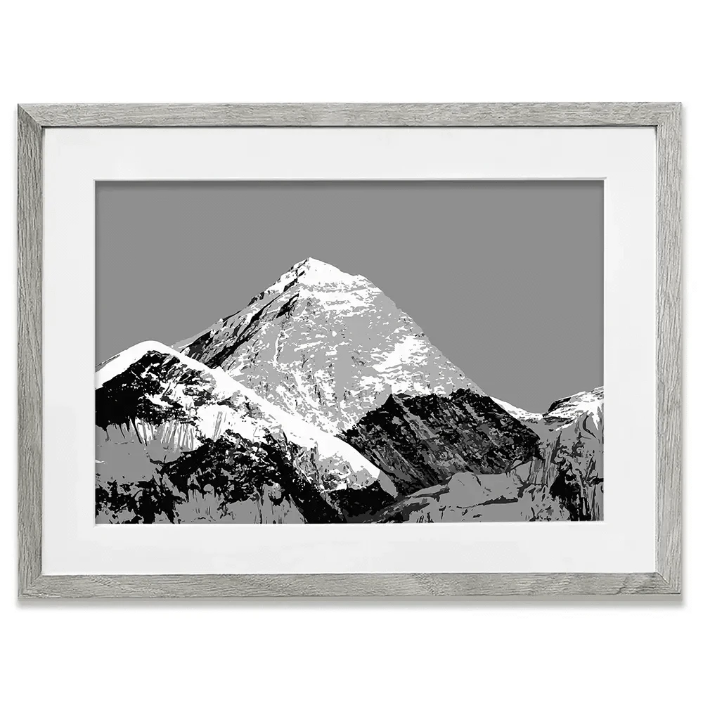 Mount Everest Framed Art Print Mount Everest Framed Art Print wall art product Daniel Prudek / Shutterstock