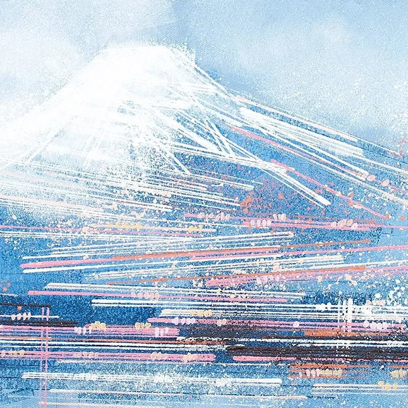 Mount Fuji In Spring Art Print Mount Fuji In Spring Art Print wall art product Marc Todd - Independent