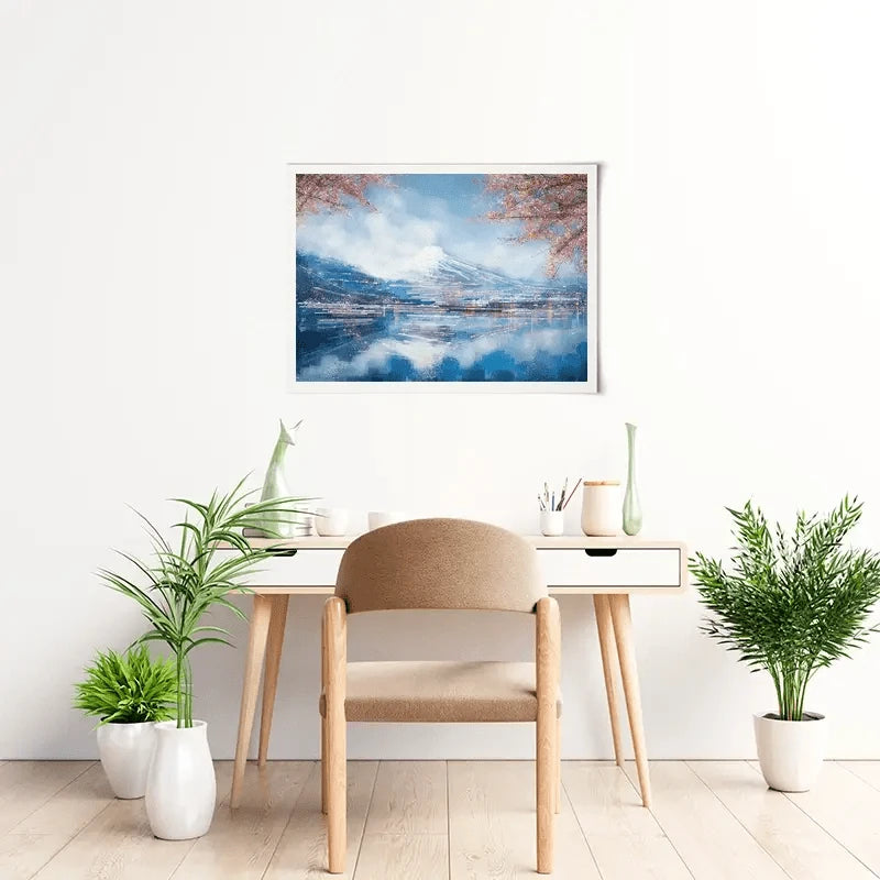 Mount Fuji In Spring Art Print Mount Fuji In Spring Art Print wall art product Marc Todd - Independent