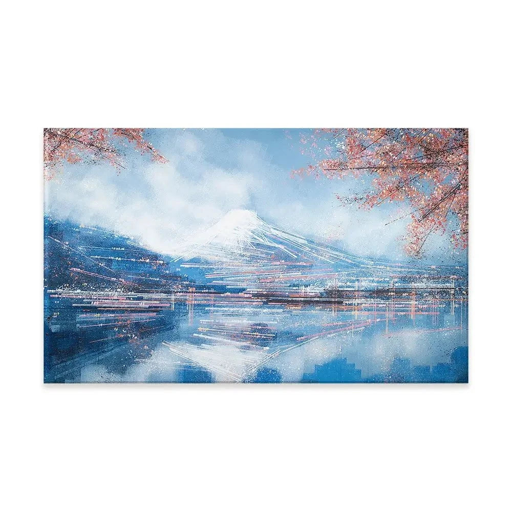 Mount Fuji In Spring Canvas Print Mount Fuji In Spring Canvas Print wall art product Marc Todd - Independent