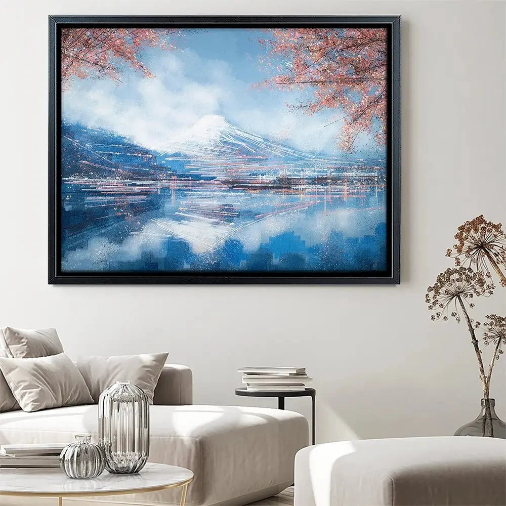 Mount Fuji In Spring Canvas Print Mount Fuji In Spring Canvas Print wall art product Marc Todd - Independent