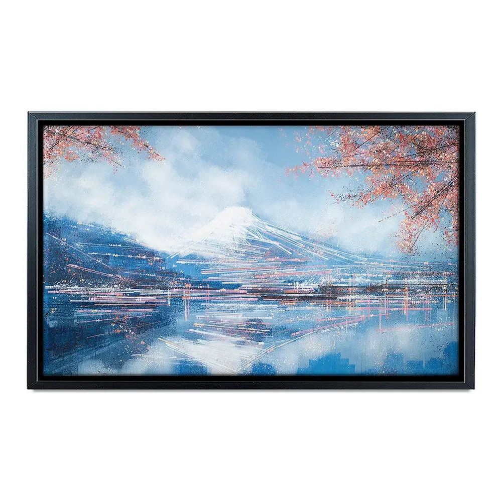 Mount Fuji In Spring Oversized Canvas Print Mount Fuji In Spring Oversized Canvas Print wall art product Art Print Shop