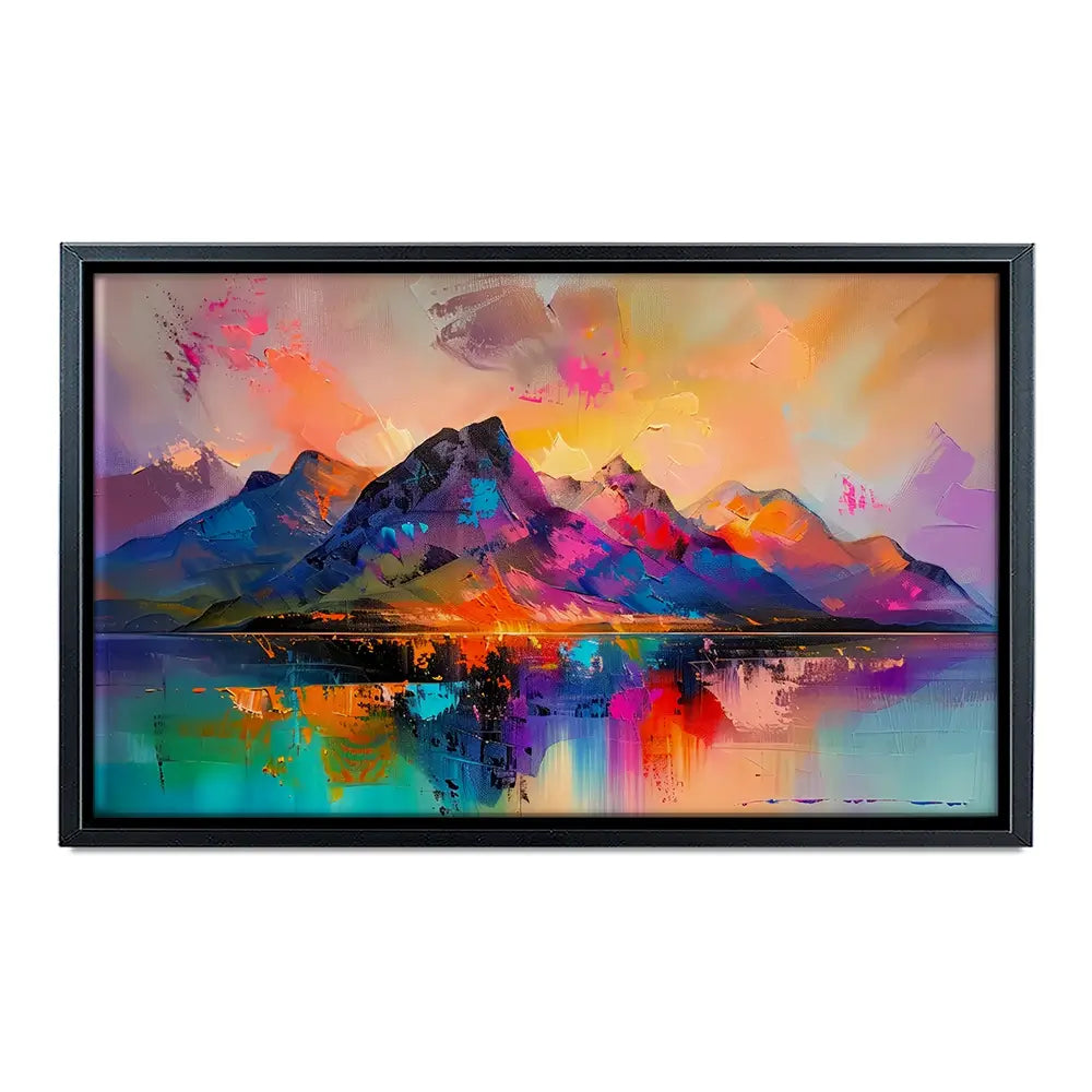 Mountain Abstract Oversized Canvas Print Mountain Abstract Oversized Canvas Print wall art product Art Print Shop
