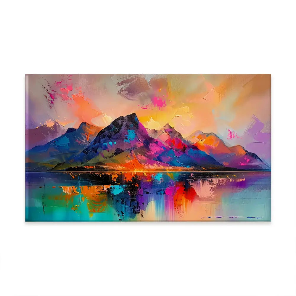 Mountain Abstract Oversized Canvas Print Mountain Abstract Oversized Canvas Print wall art product Art Print Shop