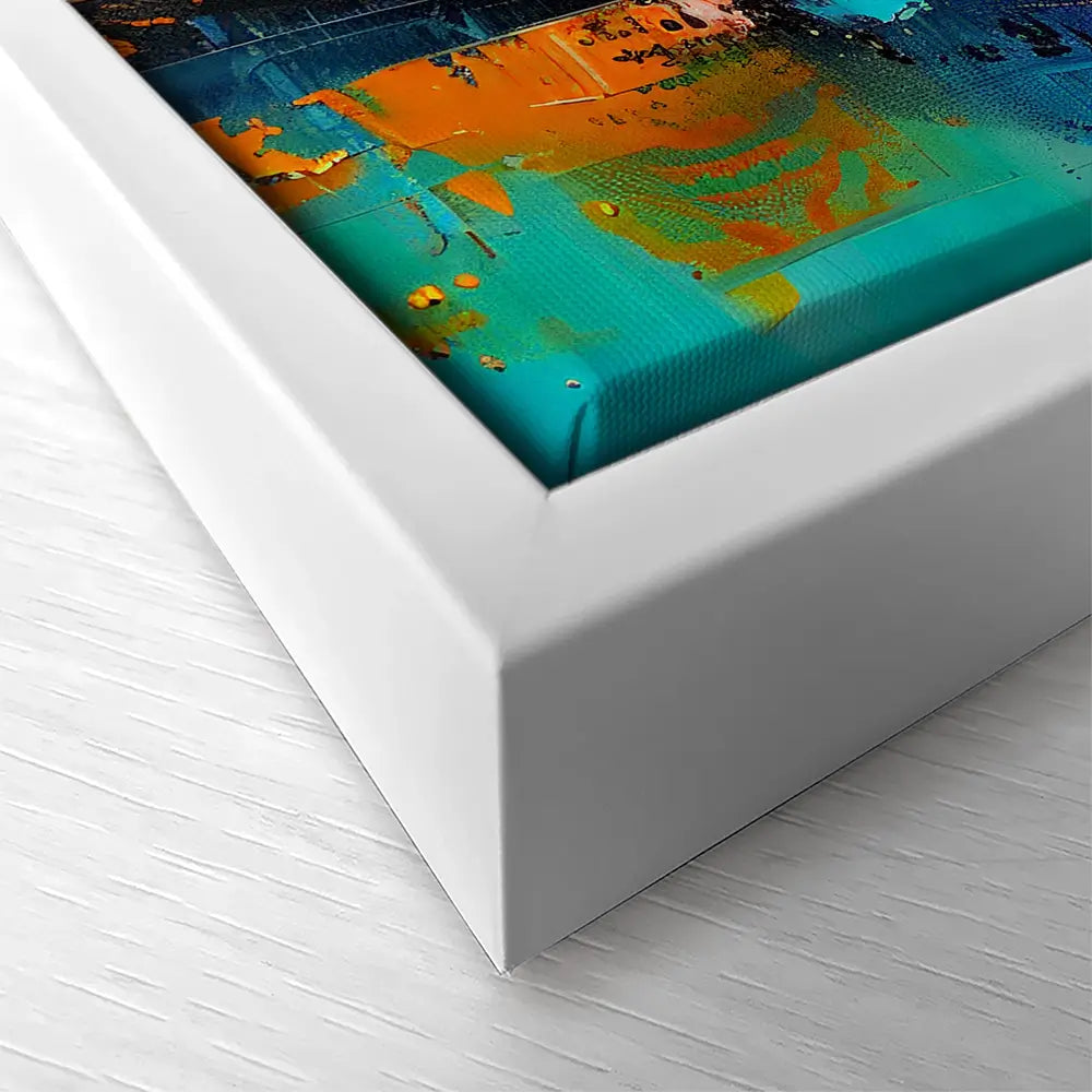 Mountain Abstract Square Canvas Print Mountain Abstract Square Canvas Print wall art product Art Print Shop