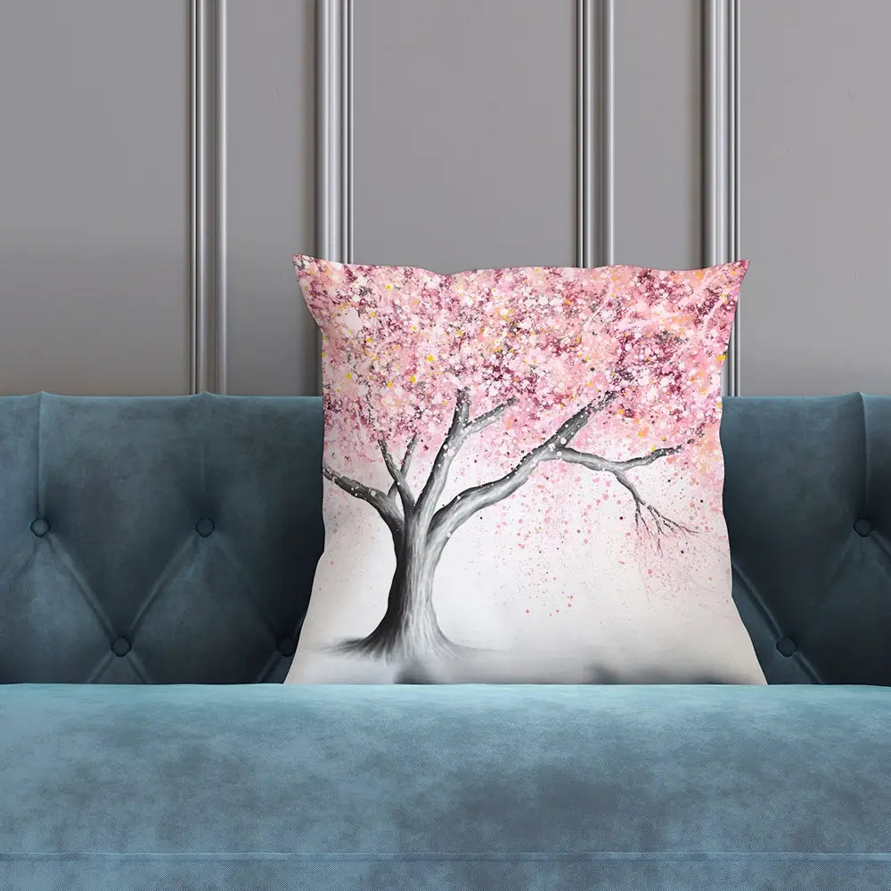 Mountain Blossom Tree Cushion Mountain Blossom Tree Cushion wall art product Ashvin Harrison (2016-2022 collection)