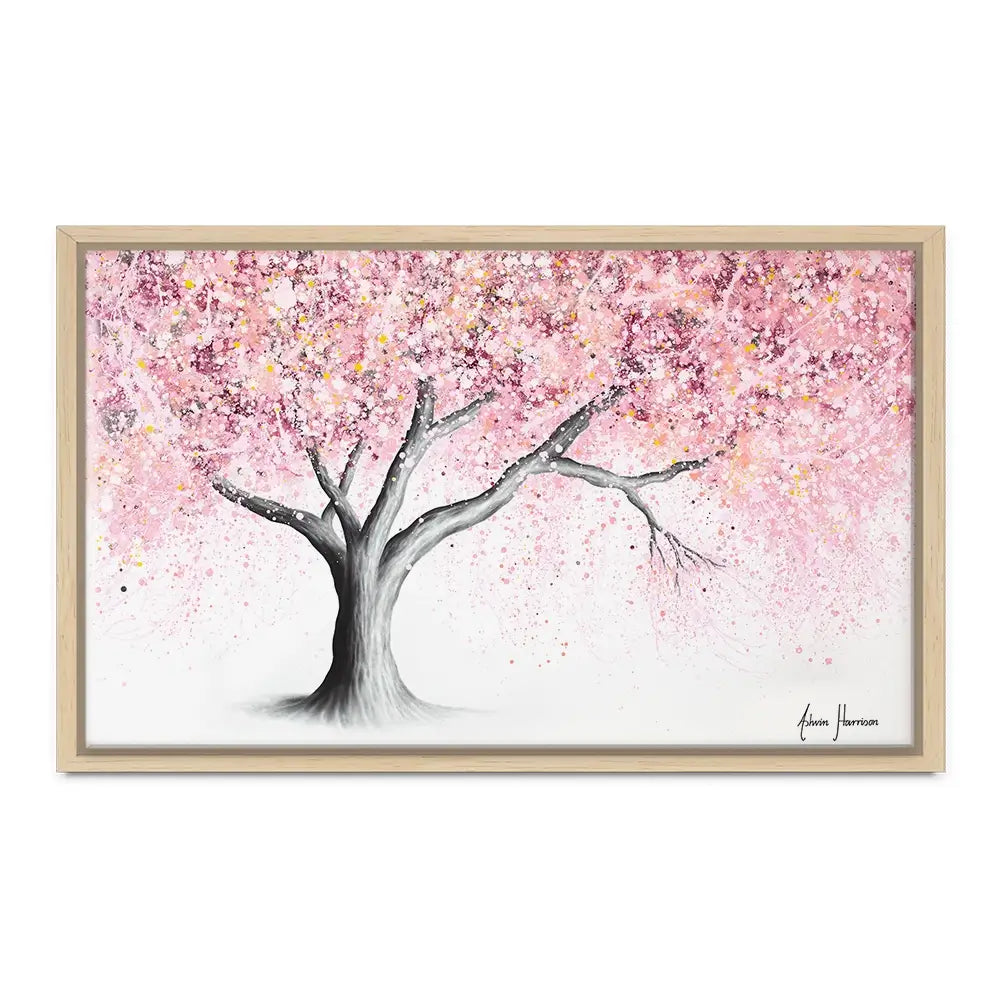 Mountain Blossom Tree Oversized Canvas Print Mountain Blossom Tree Oversized Canvas Print wall art product Ashvin Harrison