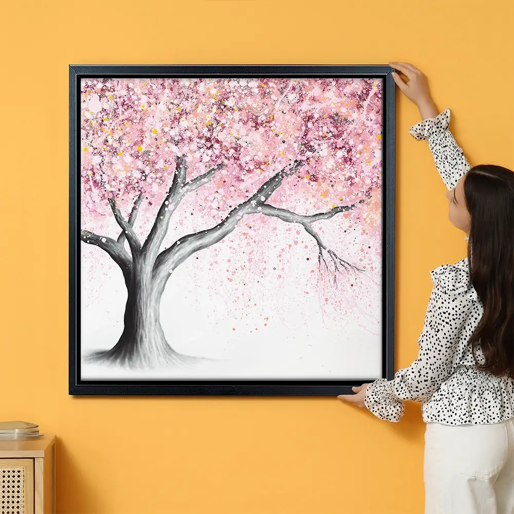 Mountain Blossom Tree Oversized Canvas Print Mountain Blossom Tree Oversized Canvas Print wall art product Ashvin Harrison