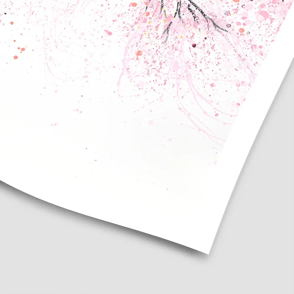 Mountain Blossom Tree Square Art Print Mountain Blossom Tree Square Art Print wall art product Ashvin Harrison (2016-2022 collection)