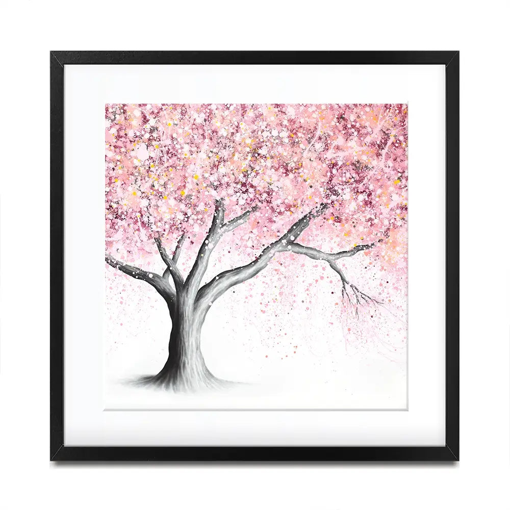 Mountain Blossom Tree Square Framed Art Print Mountain Blossom Tree Square Framed Art Print wall art product Ashvin Harrison (2016-2022 collection)