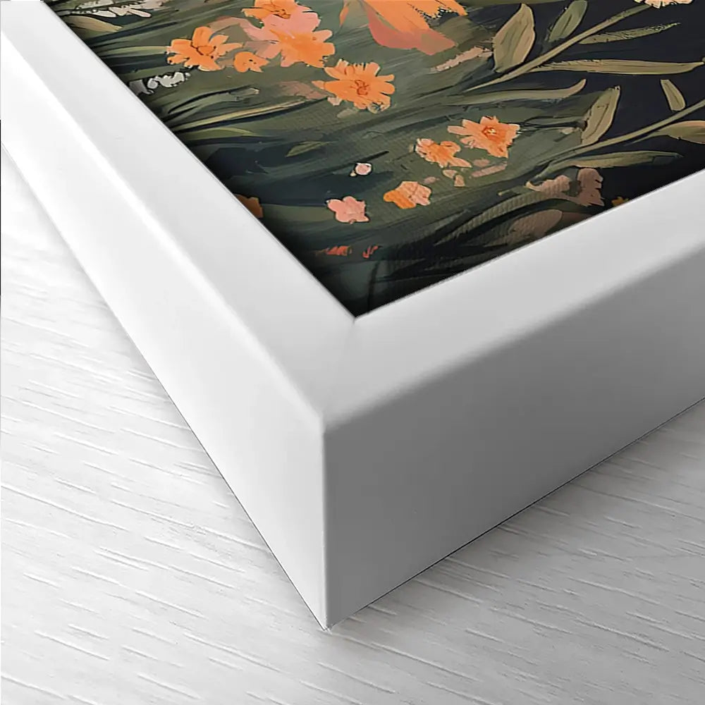 Mountain Florals Trio Canvas Print Mountain Florals Trio Canvas Print wall art product IAmHomeStudio