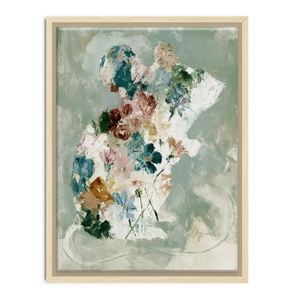 Mouse Blossom Canvas Print Mouse Blossom Canvas Print wall art product Chromatic Storm Studio