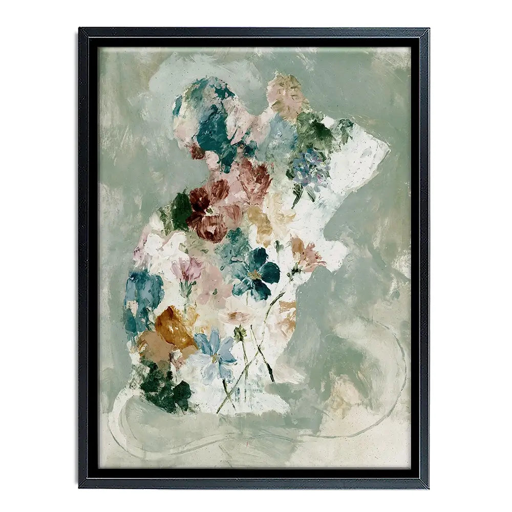Mouse Blossom Canvas Print Mouse Blossom Canvas Print wall art product Chromatic Storm Studio