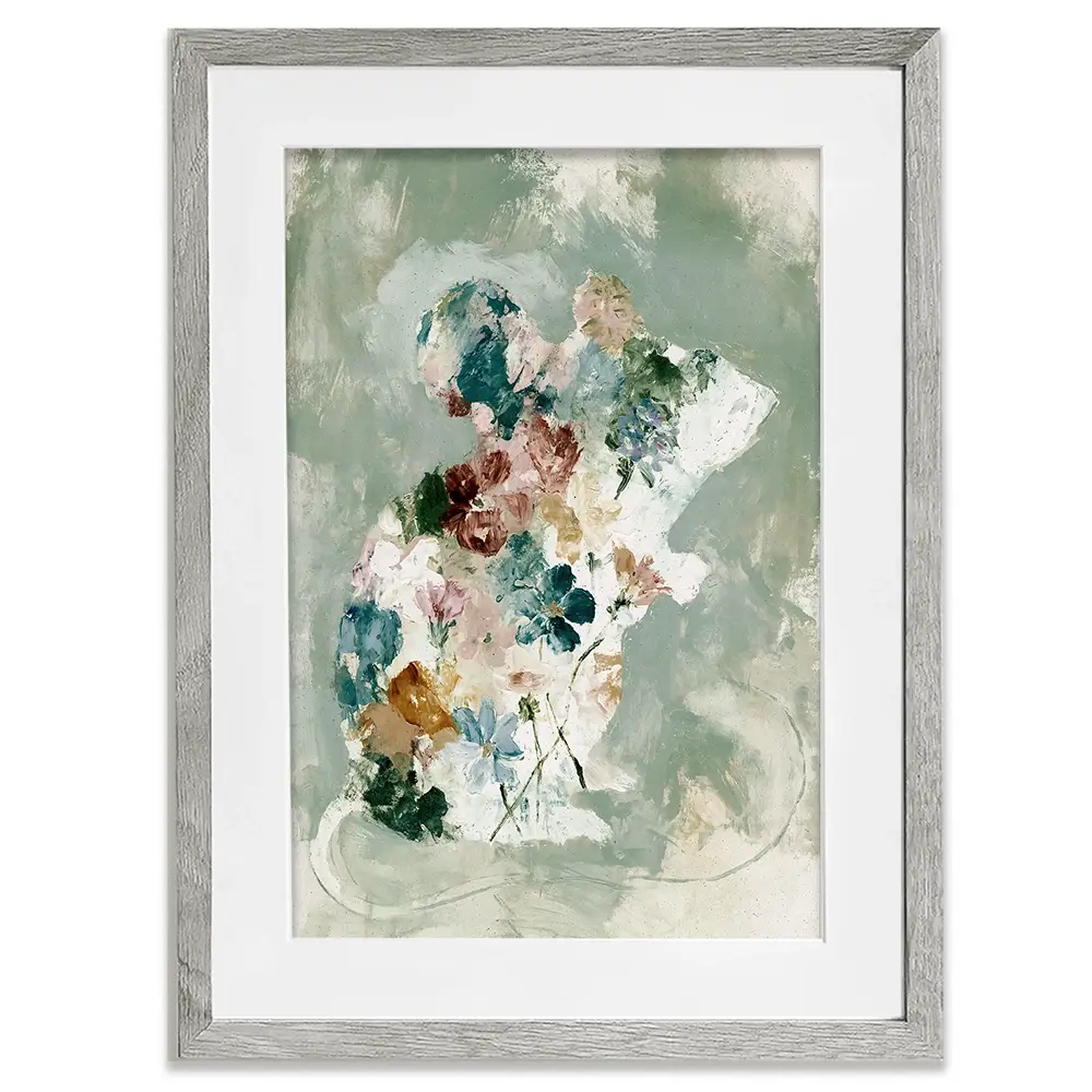 Mouse Blossom Framed Art Print Mouse Blossom Framed Art Print wall art product Chromatic Storm Studio