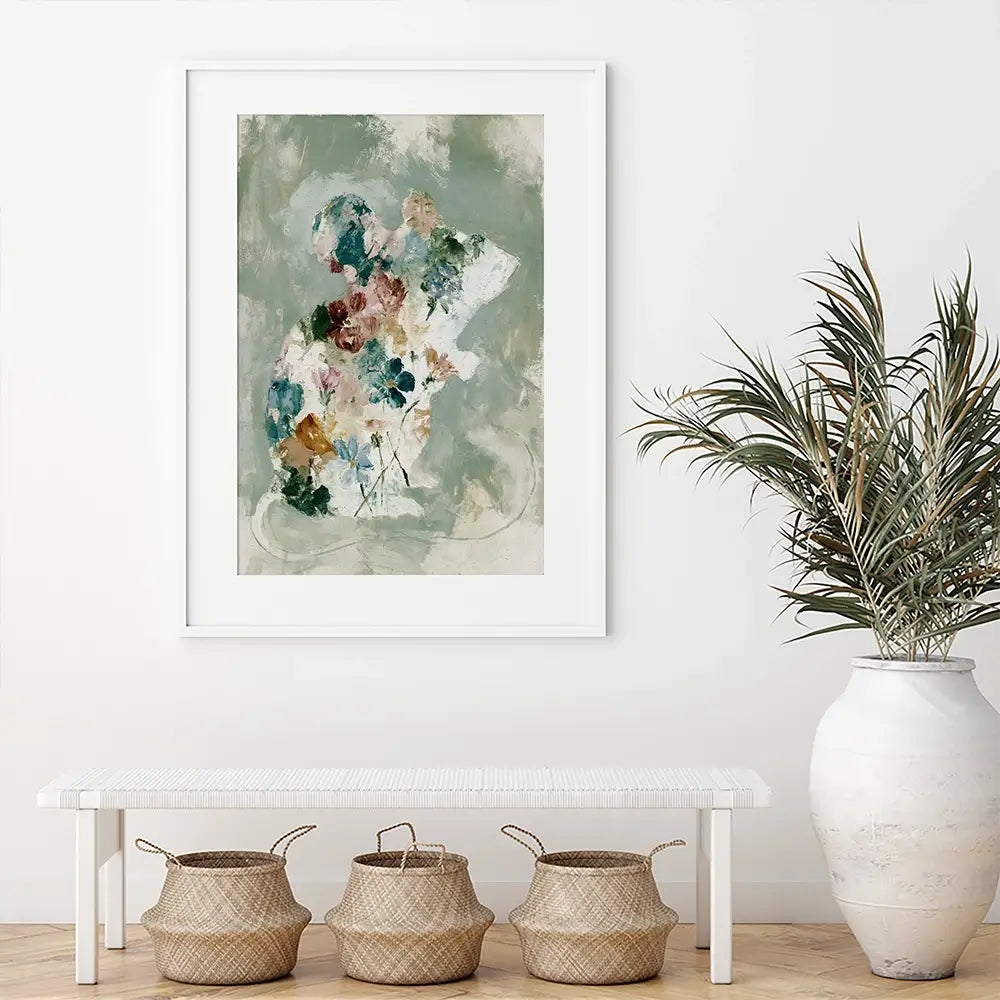 Mouse Blossom Framed Art Print Mouse Blossom Framed Art Print wall art product Chromatic Storm Studio