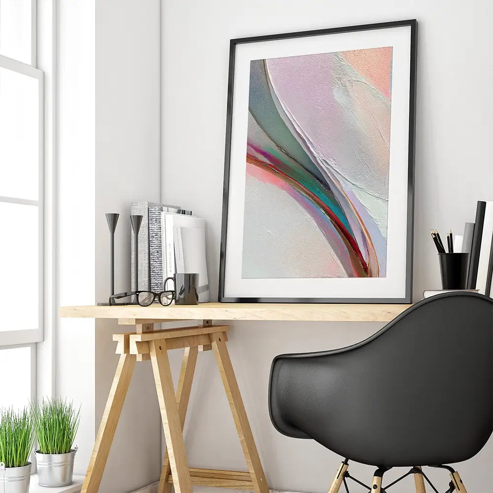 Movement Framed Art Print Movement Framed Art Print wall art product LSR Design Studio - Independent