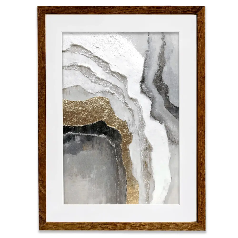 Movement Of Gold Framed Art Print Movement Of Gold Framed Art Print wall art product LSR Design Studio - Independent