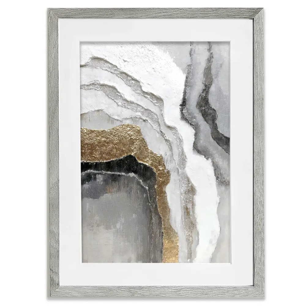 Movement Of Gold Framed Art Print Movement Of Gold Framed Art Print wall art product LSR Design Studio - Independent