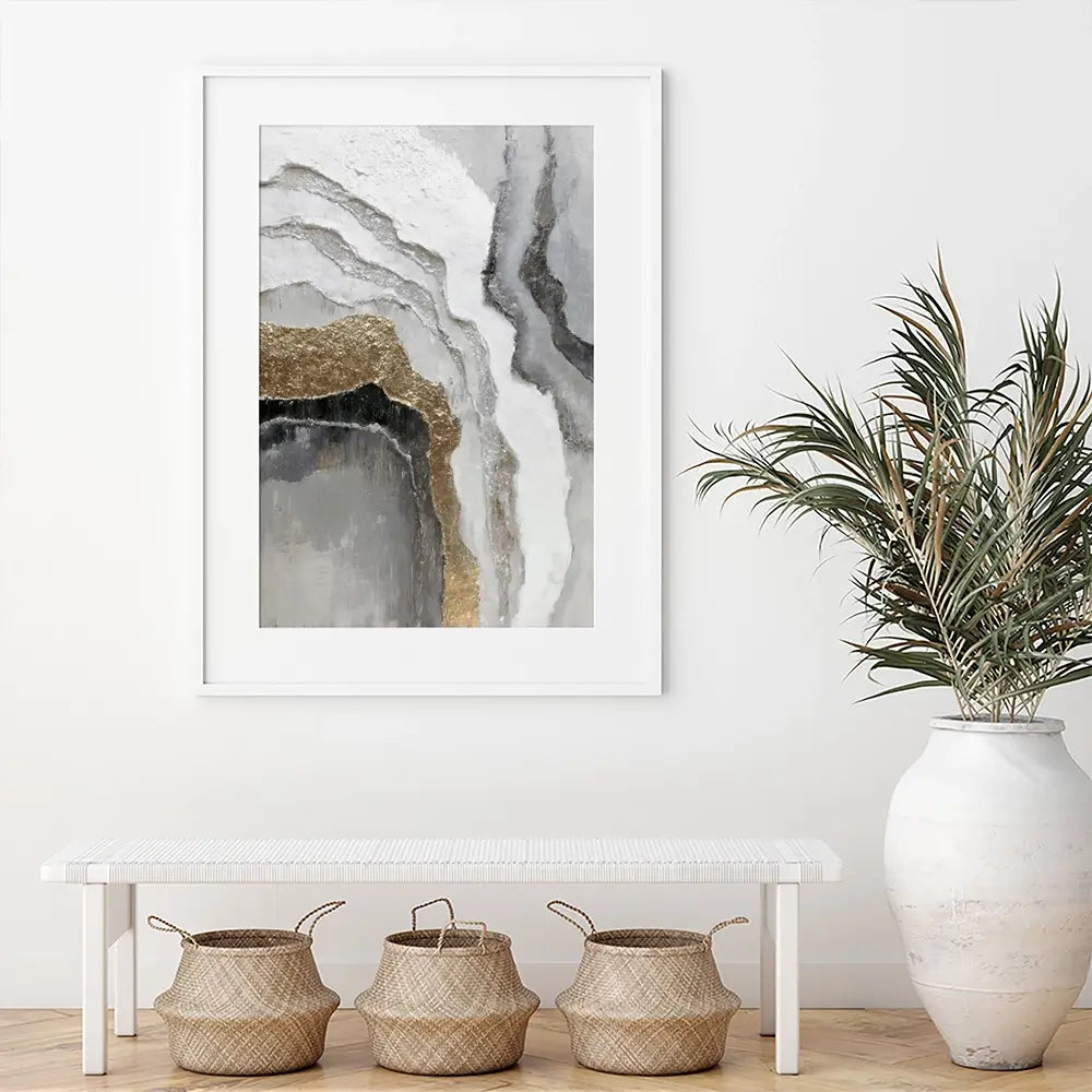 Movement Of Gold Framed Art Print Movement Of Gold Framed Art Print wall art product LSR Design Studio - Independent